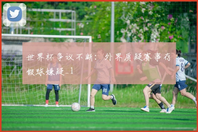 世界杯争议不断:外界质疑赛事存假球嫌疑_1